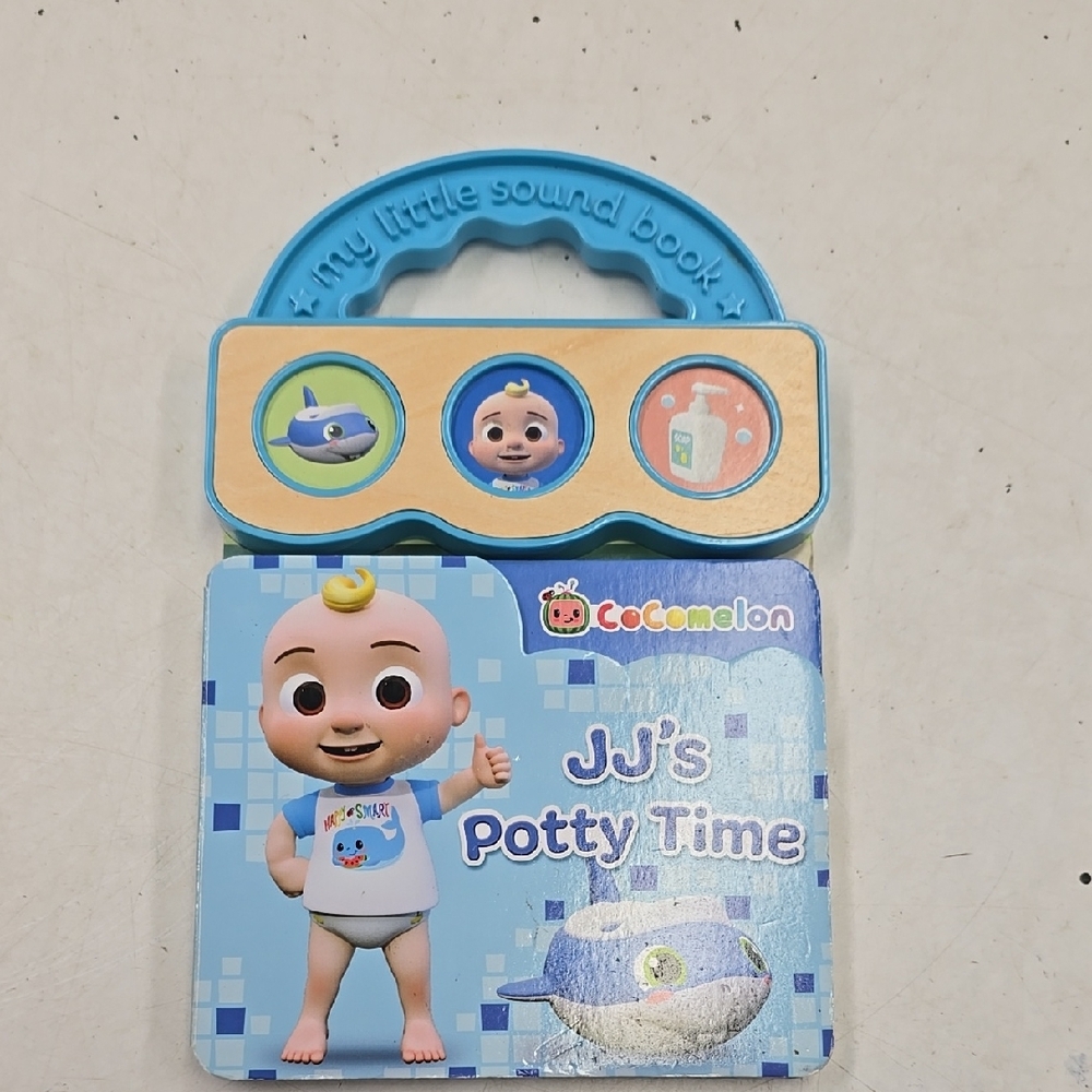 Cocomelon Interactive Blue Learning Book for Potty Training‎